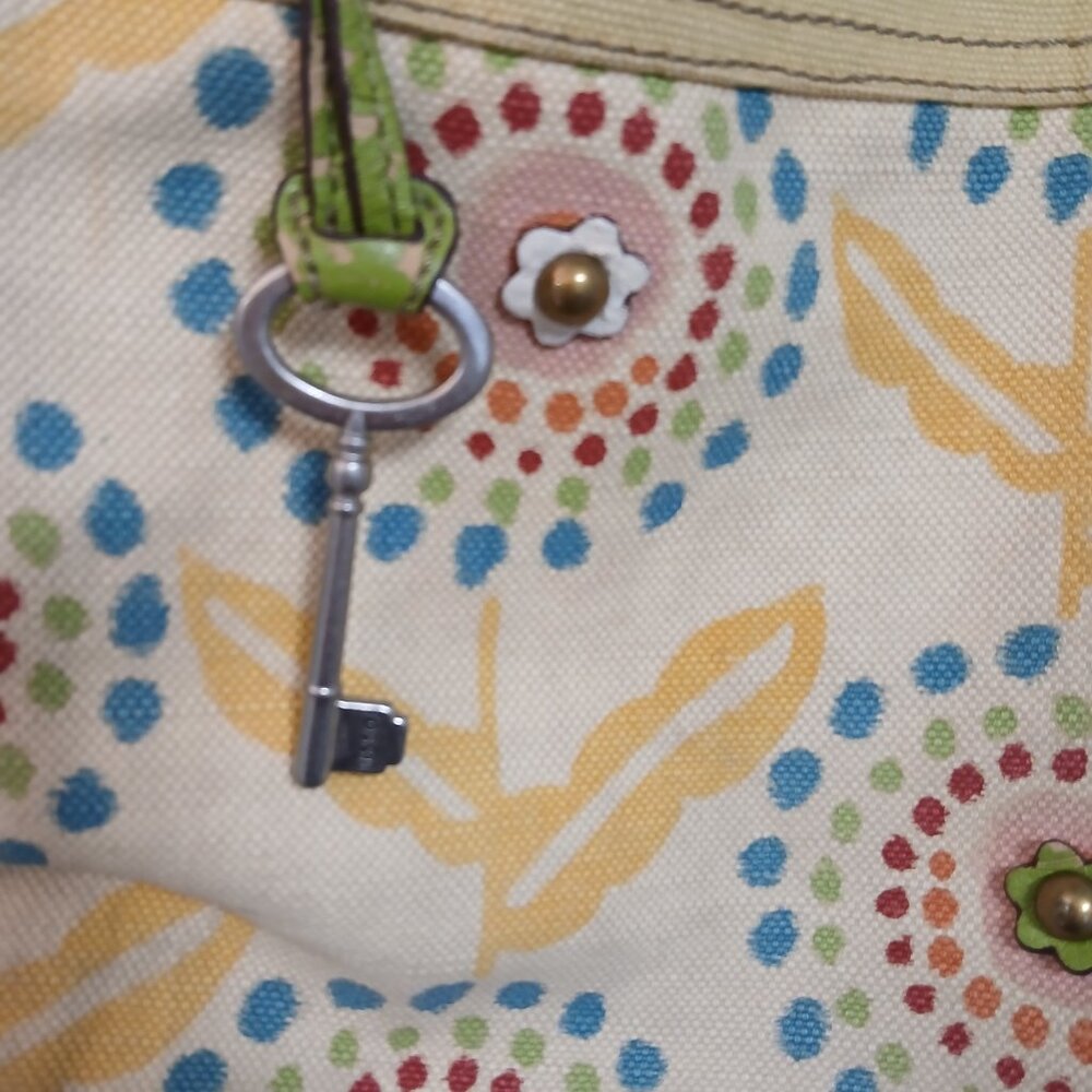 Fossil Canvas Picnic Hobo - Picture 7 of 11